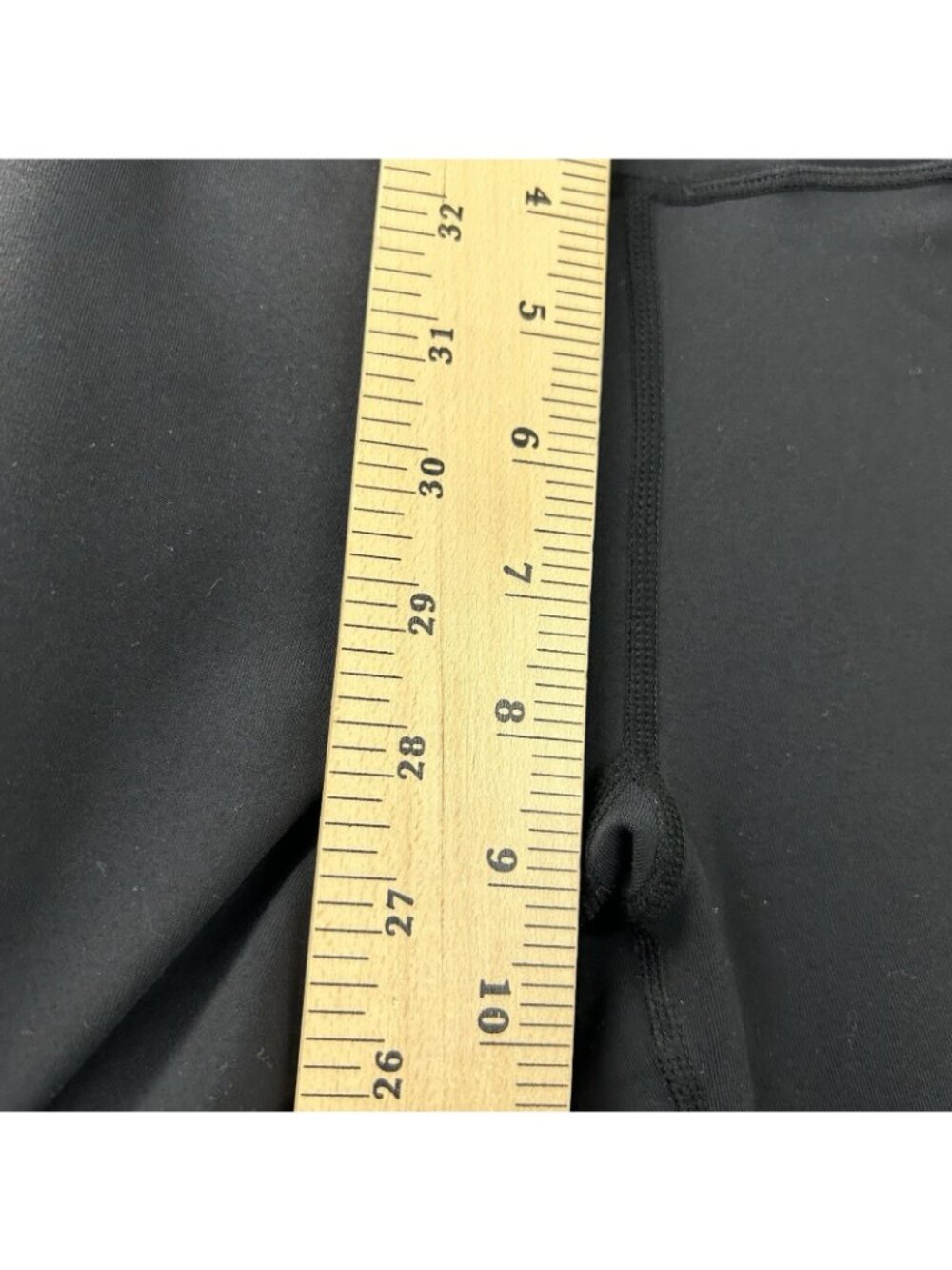 Lululemon Groove Pant Flare Super High Rise Nulu Sz 10 Black Split Legging Yoga - Picture 9 of 16